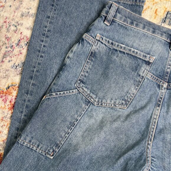 Free People Tinsley Baggy Straight Jeans - Picture 6 of 7